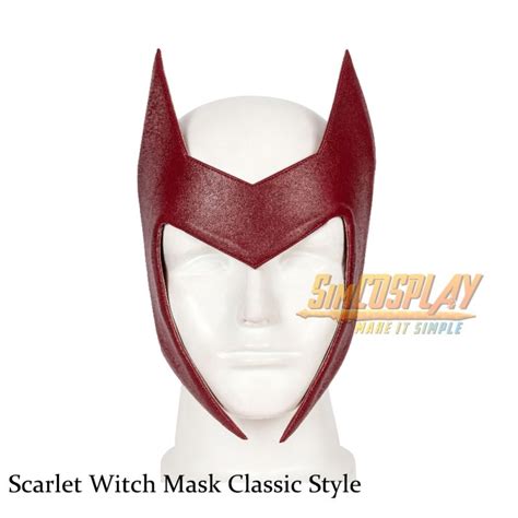 Avengers Scarlet Witch Cosplay Costume Wanda Maximoff Suit Sac3407