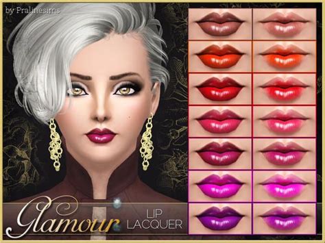 Glamour Lip Lacquer By Pralinesims