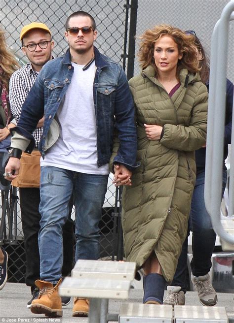 Jennifer Lopez Photographed Walking Hand In Hand With Ex Boyfriend