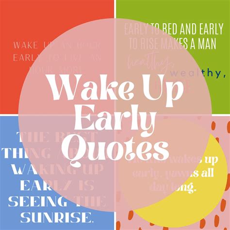 24 Quotes For Waking Up Early Adeelmuirenn