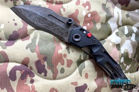 Dwaine Carrillo M250 Scout Cobra M5 Damascus Custom Knife With Ubolt
