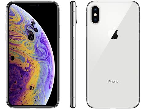 Iphone Xs Max Apple 64gb Prateado 65 12mp Ios Smartphone