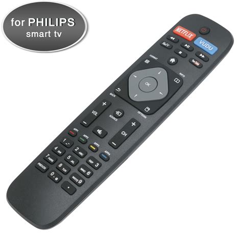 Philips tv remote controls make life easy by letting you change channels, control volume, and control other media options as well, all from one handy device. New Smart TV Remote Control for Philips Smart LED LCD HDTV ...