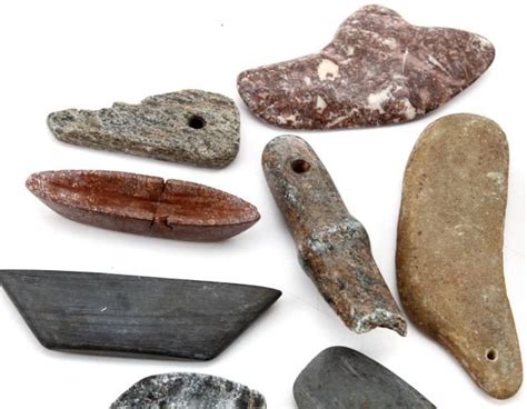 13 Native American Stone Artifacts Lot 6002