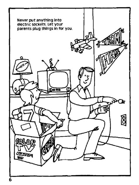 Some of the coloring page names are traffic light work things to wear work traffic, teacher tools templates traffic signs education world, black and abcteach, traffic sign pre k kindergarten work lesson planet. Electrical Safety coloring pages. Free Printable ...