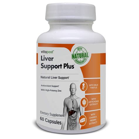 Liver Support Plus With Antioxidant Support Dietary Supplement 60