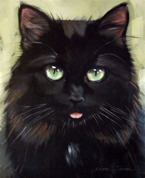 Résultat De Recherche Dimages Pour Peinture De Chat Noir Blackcats