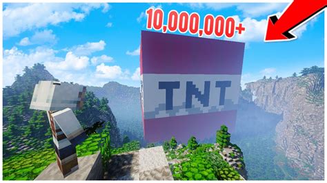 Worlds Biggest Minecraft Tnt Explosion Youtube