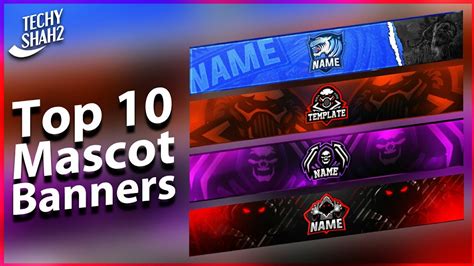 A youtube banner is the first thing your audience sees on your profile, so you want to grab their attention. TOP 10 GAMING BANNER TEMPLATES FREE DOWNLOAD 2019 (ft ...