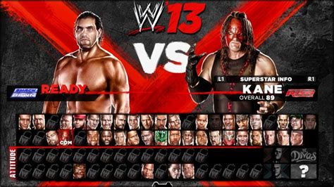 Wwe 13 Gameplay Khali Kane Undertaker John Cena Lesnar Cm Punk And More