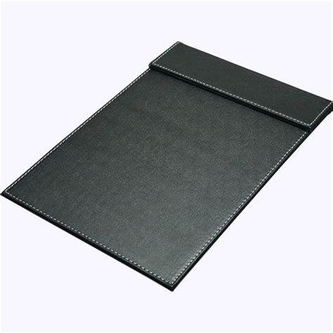 Get it as soon as tue, mar 9. China A4 Black Leather Desk Writing Pad / Signature Letter ...