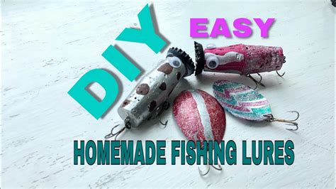 How To Make Your Own Fishing Lure Youtube