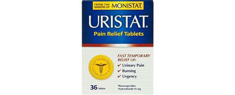 URISTAT Pain Relief Tablets Review - Urinary Tract ...