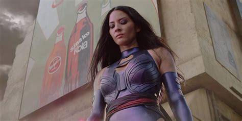 X Mens Olivia Munn Tried To Use Her Psylocke Sword During Isolation