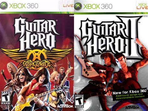 Combo Guitar Hero 2 Gh Aerosmith Xbox360 Original Mercadolivre