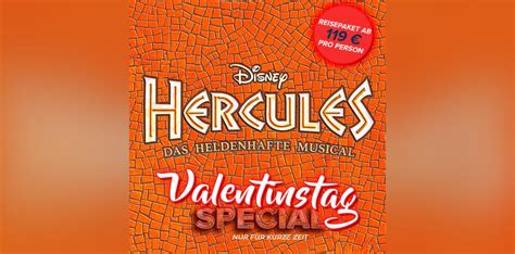 Disneys Hercules Musical Ticket Mit Hotel Sparangebot