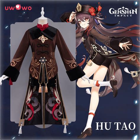 【in Stock】uwowo Game Genshin Impact Cosplay Hu Tao Hutao Fragrance In Uwowo Cosplay