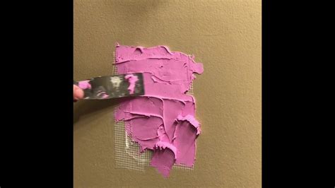 The incision will extend through the skin and fat, and allow the surgeon to get to the level of the muscle or fascial defect or hole. DIY How to repair and patch a hole in drywall - YouTube