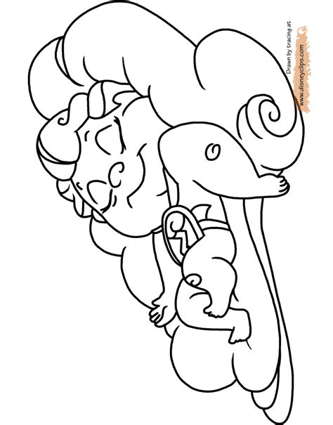 Showing 12 colouring pages related to pain. Disney's Hercules Coloring Pages | Disneyclips.com