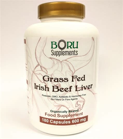 Grass Fed Irish Beef Liver Boru Supplements