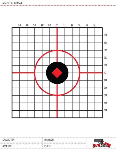 Printable Shooting Targets Free Gun Targets Download