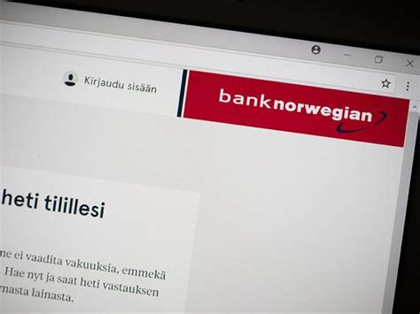Bruk pengene til det du vil. Suomen kovin talletuskorko laskee - Bank Norwegian luopuu ...