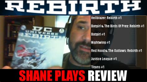 Dc Rebirth Review 5 7 Comics Spoilers Shane Plays