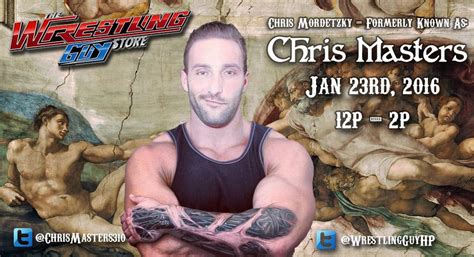 Meet Former Wwe Star The Masterpiece Chris Masters In Huntington Park