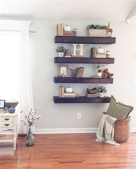 Breathtaking Top 30 Simple Living Room Shelves Ideas Decoredo