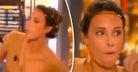 Actress Suffers Nsfw Wardrobe Malfunction On Live Tv While Handing Out
