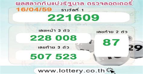 ตรวจหวยออมสินงวด 16 เมษายน 2563 ตรวจหวยออมสิน 16/4/63 ตรวจหวยออมสินงวดนี้ #ดิจิทัล 1 ปี #พิเศษ 3 ปี เมษายน 14, 2020 0 by admin ตรวจหวย งวด 16 เมษายน 2559 ผลลอตเตอรี่