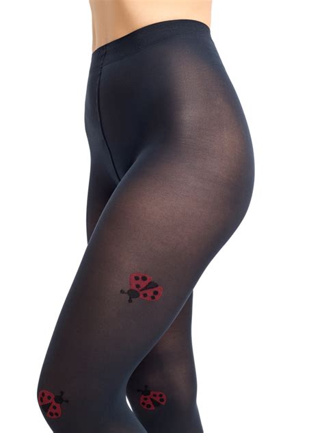 Nylon Tights Ladybug Dots Dedoles