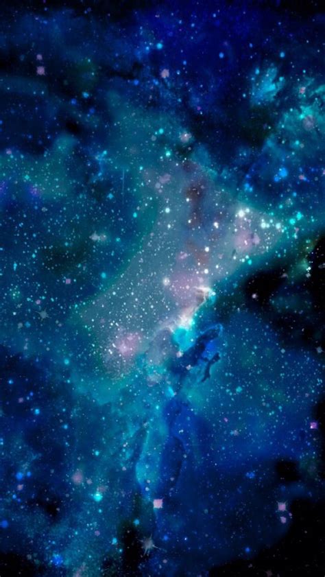 Free Download Blue Galaxy Wallpaper For Iphone Galaxy Iphone