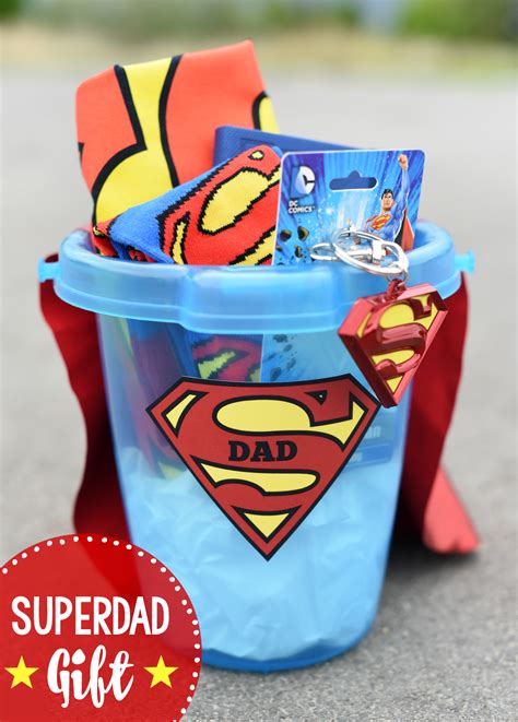 From grooming essentials to fitness tools, one of these unique gift ideas is sure to impress pops on june 20. Father's Day Superhero Gift Basket - Fun-Squared