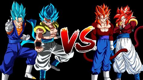 Vegeto Ssj4 Vs Gogeta Ssj4