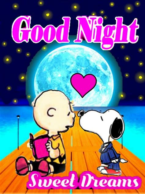 スヌーピーgood Night In 2020 Goodnight Snoopy Good Night Sleep Tight