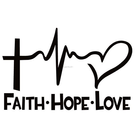 Free Free 201 Faith Hope Love Heart Svg SVG PNG EPS DXF File