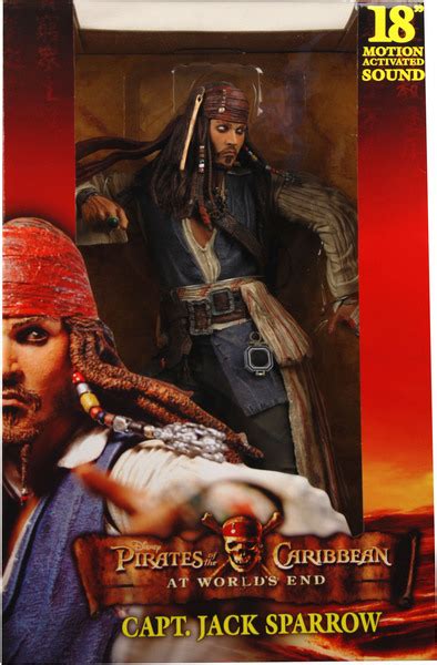 Inch Capt Jack Sparrow Pirates Caribbean Worlds End Action Figure