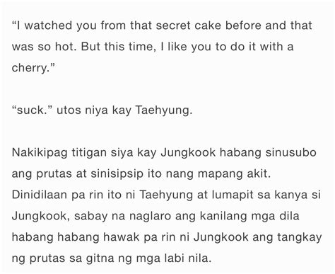 ☁️ On Twitter A Cherry On Top 🔞 — A Filo Taekook Au Taekookau