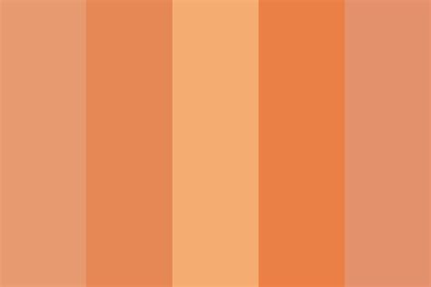 Peach To A Peach Color Palette