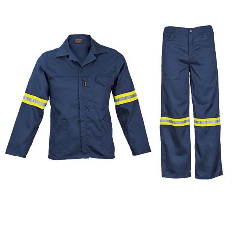 Barron Supreme Poly Cotton Conti Suit with Reflective (CS-SR) - Cape Town Clothing