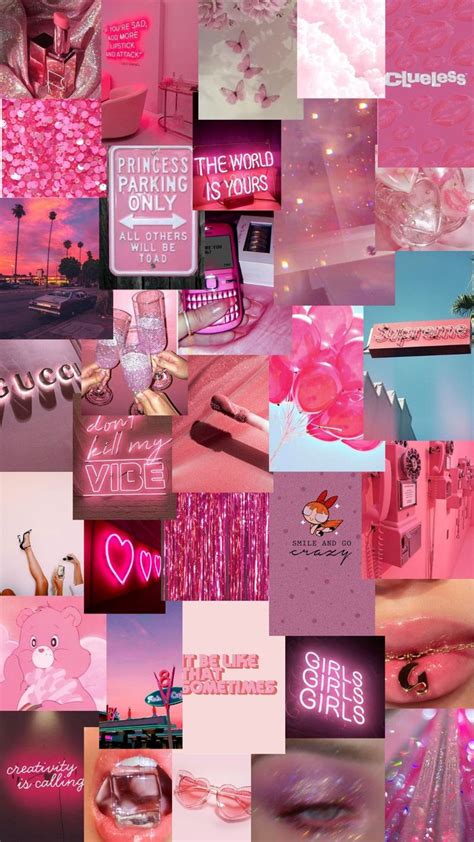 Pink Wallpaper Pink Glitter Wallpaper Pink Wallpaper Girly Pink