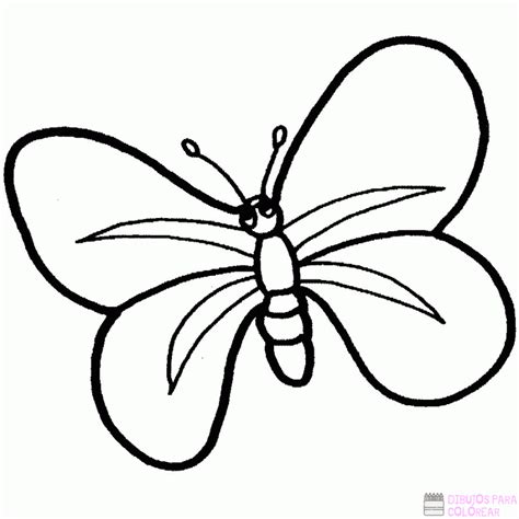 磊 Los mejores dibujos de Mariposas para colorear Dibujos para Colorear