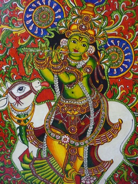 Kerala Mural Painting, India Culture, Indian Temple, God Pictures