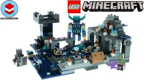 Lego Minecraft 21246 The Deep Dark Battle Lego Speed Build Review