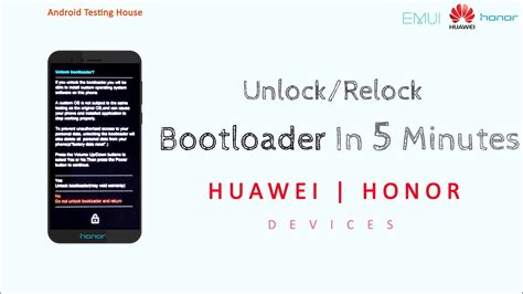How To Unlock Relock Bootloader For Huawei Honor Devices Android