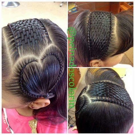Basket weave braids hairstyles for long hair. Very neat braiding | Braided hairstyles, Hair styles, Kids ...