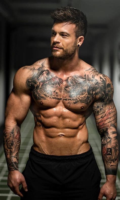 Pin By Hugh Jardon On Tattoo You Muscular Men Sexy Men Inked Men