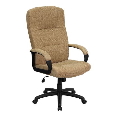High Back Executive Fabric Office Chair Multiple Colors