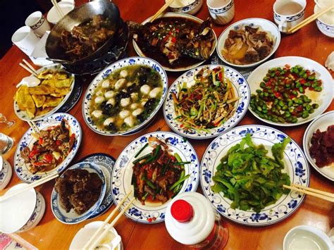 Whether you're in the mood to host a table full of friends, or a small family of four, a pretty table and delicious food always makes it memorable. chinese-new-years-eve-dinner-at-my-hometown-anhui ...